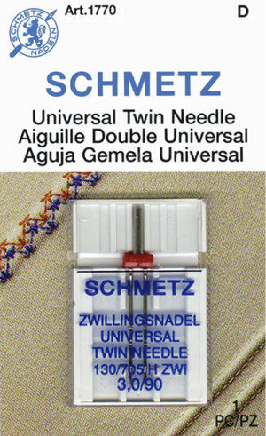 Schmetz Universal Twin Needle 3.0 SZ90