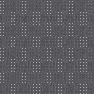 Tula Pink Graywork - Tiny Dots Carbon - 1 Yard