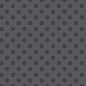 Tula Pink Graywork - Pom Poms Carbon - 1 Yard