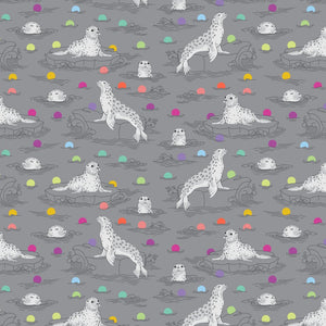 Tula Pink Graywork - Seal The Deal Shadow - 1 Yard