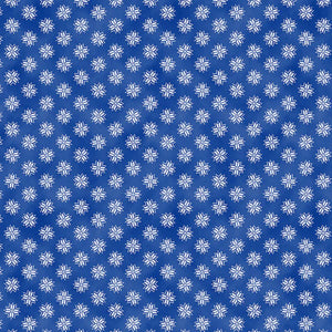 What A Catch - Holiday Snowflake Buffalo - 1 Yard