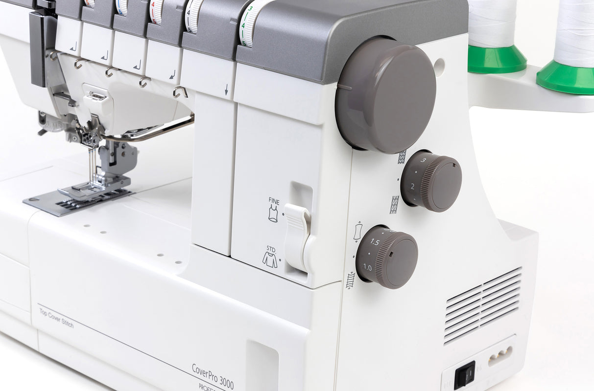 Janome CoverPro 3000 Professional Cover Stitch Machine Aurora Sewing