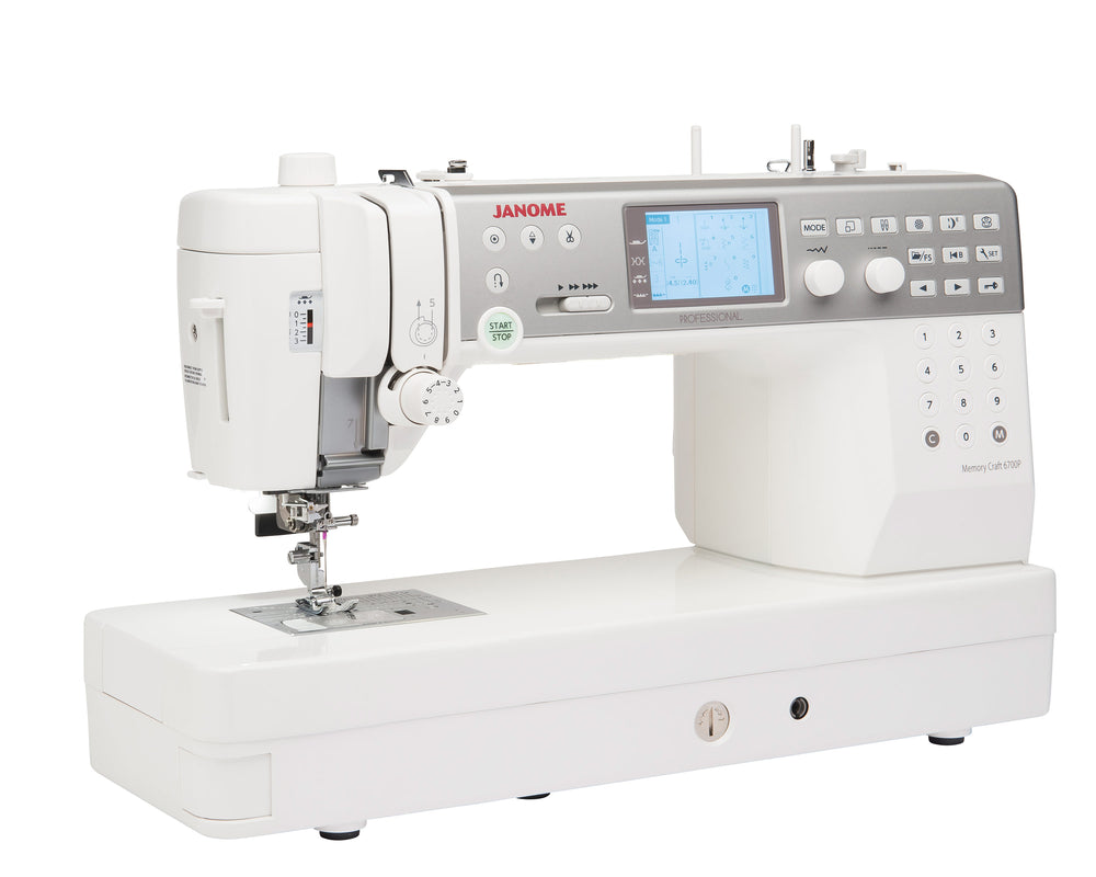 Memory Craft Sewing Machine Janome Memory Craft 6700 Professional Sewing Machine – Aurora Sewing Center