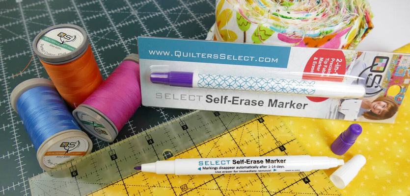 Quilter's Select Self-Erase Marker – Aurora Sewing Center