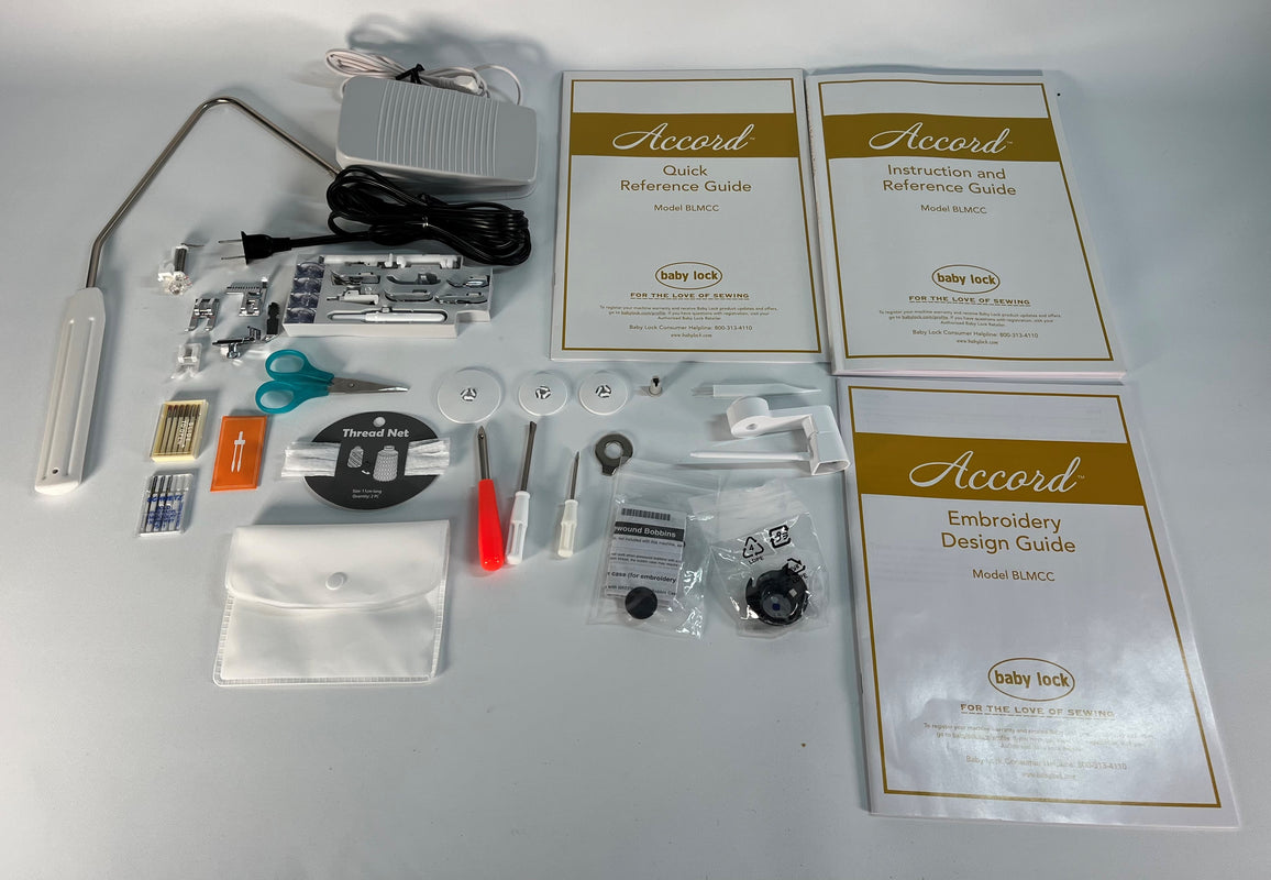 used Baby Lock ACCORD sewing and embroidery machine (LIKE NEW) Aurora