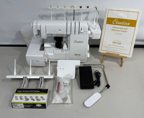 used Baby Lock Ovation air-thread combination serger with