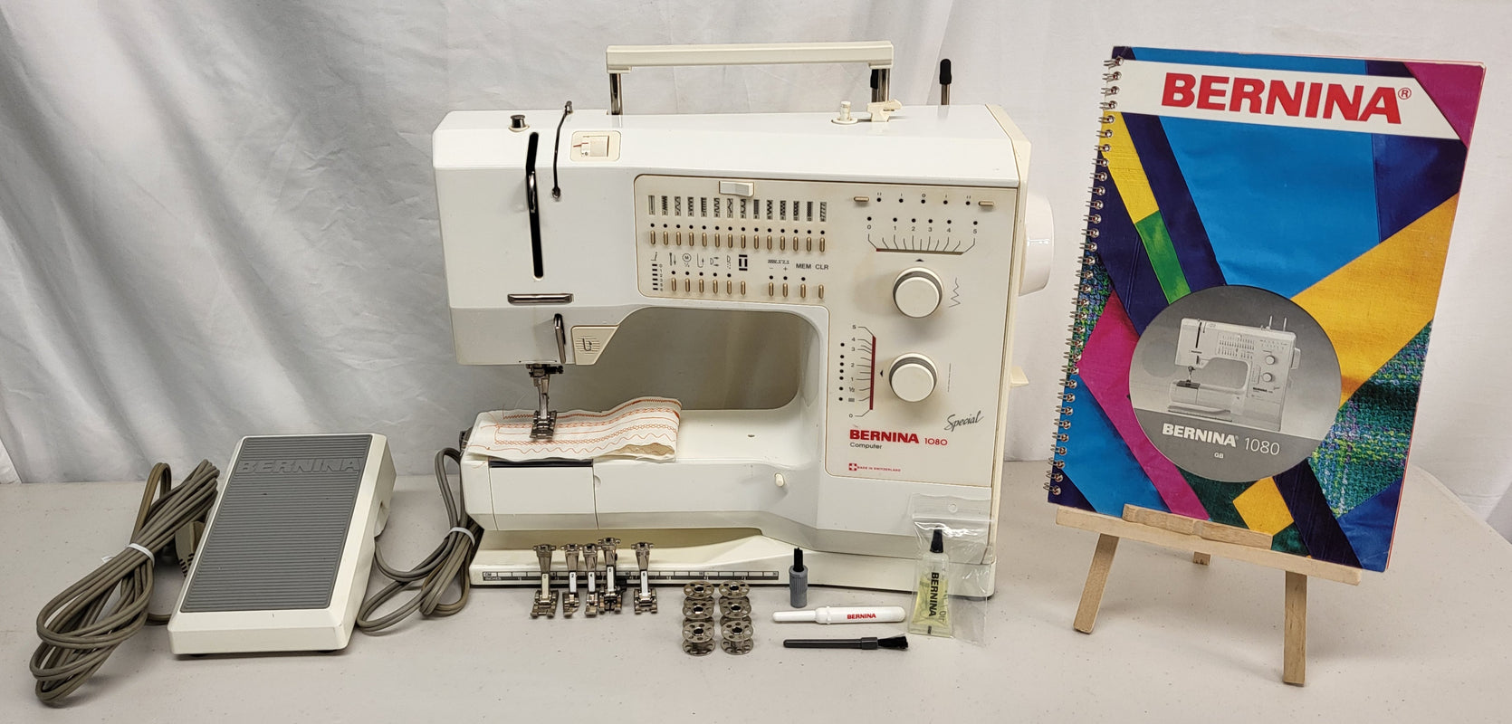 used BERNINA 1080 sewing machine Aurora Sewing Center