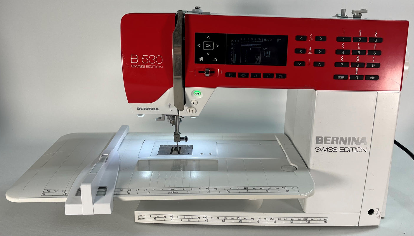 used BERNINA 530 Swiss Edition sewing machine Aurora Sewing Center