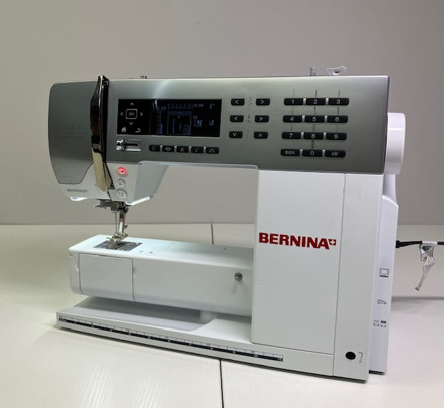 used BERNINA 550 QE sewing machine Aurora Sewing Center
