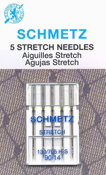Schmetz Universal Sewing Machine Needles | Size 90/14 | Chrome Finish | 10-Pack