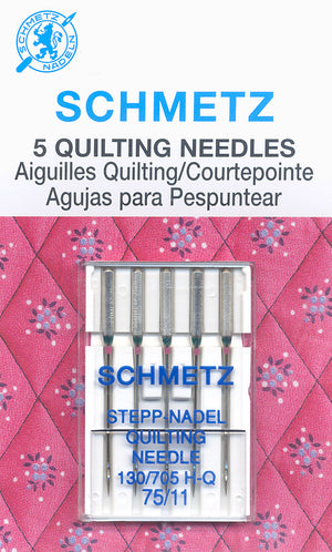 Schmetz Quilting Needles 75/11 - 5 pack
