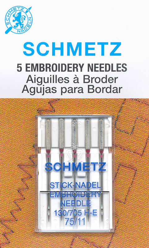 SCHMETZ Needles  Embroidery Needle - pack of 5 needles