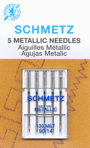 Schmetz Metallic Needles 90/14 - 5 pack