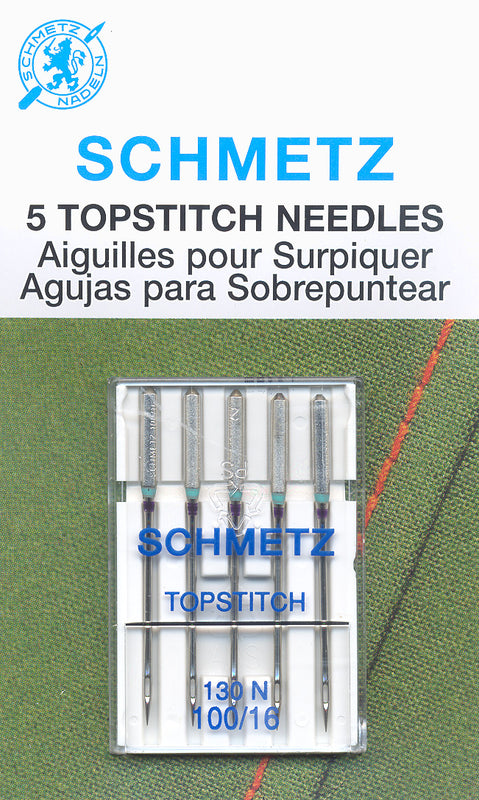 Schmetz Machine Topstitch Needles 80/12