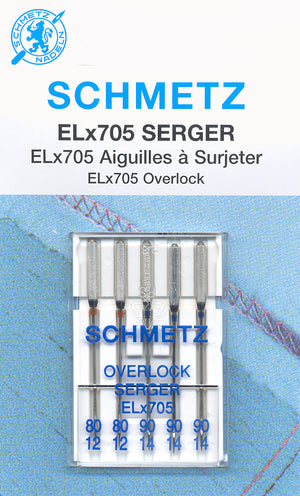 Schmetz Serger Needle Assorted 5PK