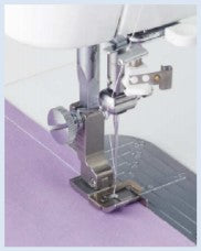 Juki TL Series Hinged 7mm Patchwork Presser Foot with Guide