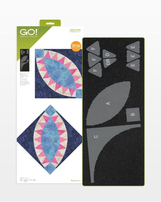B-Sew Inn - Accuquilt GO! Qube 8″ Companion Set-Corners – Fabric