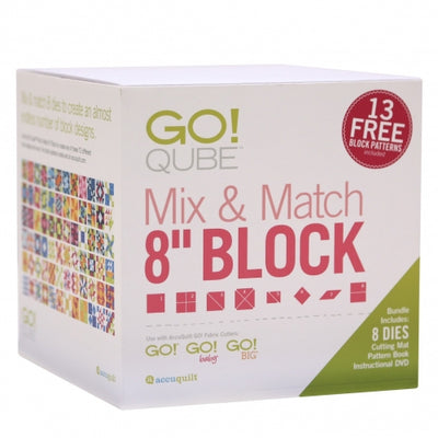 AccuQuilt GO! Qube Mix And Match 8
