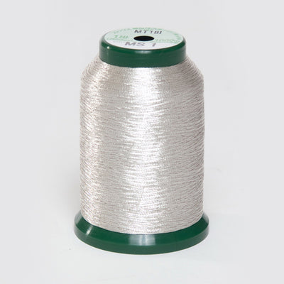 KingStar Silver Metallic Thread MS-1 – Aurora Sewing Center