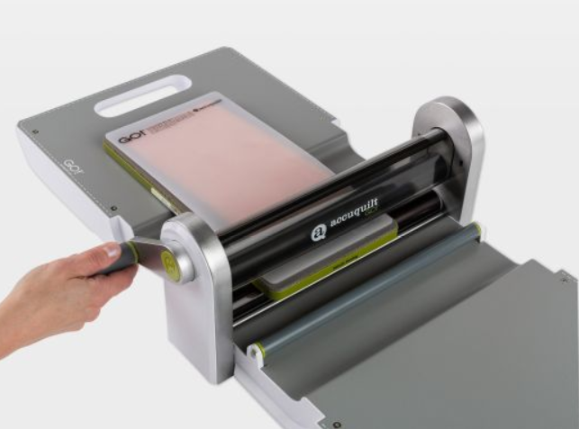 AccuQuilt GO Fabric Cutter Starter Set Aurora Sewing Center