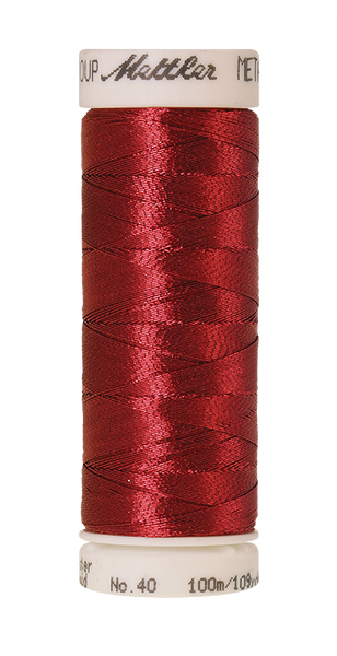 Mettler Metallic Red 1723 – Aurora Sewing Center