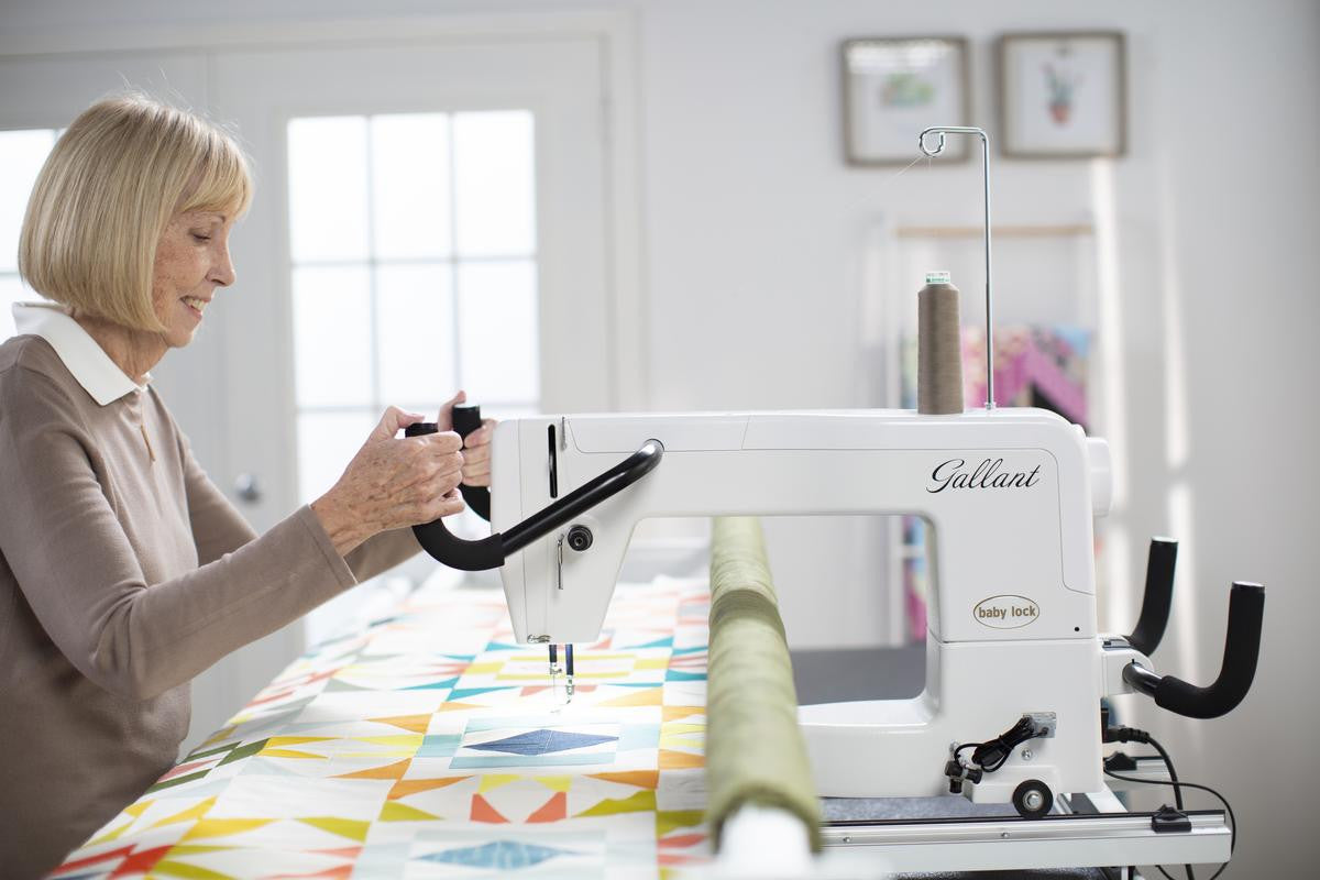 Baby Lock Gallant Longarm with frame Aurora Sewing Center