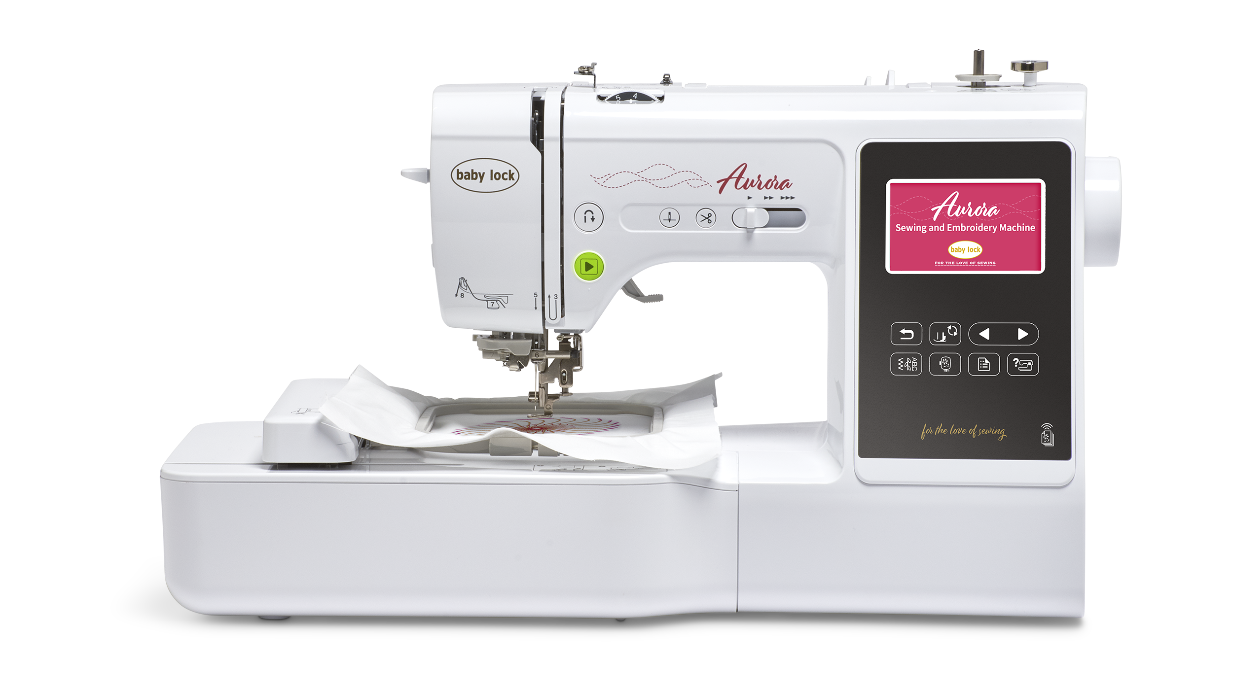 超ポイントアップ祭 Babylock_Aurora_sewing_and_emb ミシン