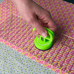 Cutterpillar Quilting Clamp for rulers