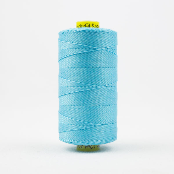 Wonderfil Spagetti Bright Aqua 45 – Aurora Sewing Center