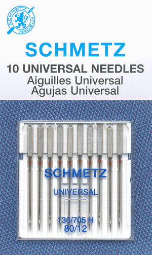 Schmetz Universal Needle 80/12 - 10 pack