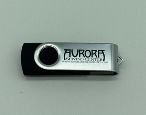 Aurora Sewing Center USB Stick