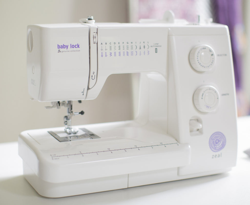 Baby Lock Zeal sewing machine Aurora Sewing Center