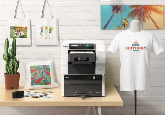 RICOH RI 100 Direct-to-Garment Printer – Aurora Sewing Center